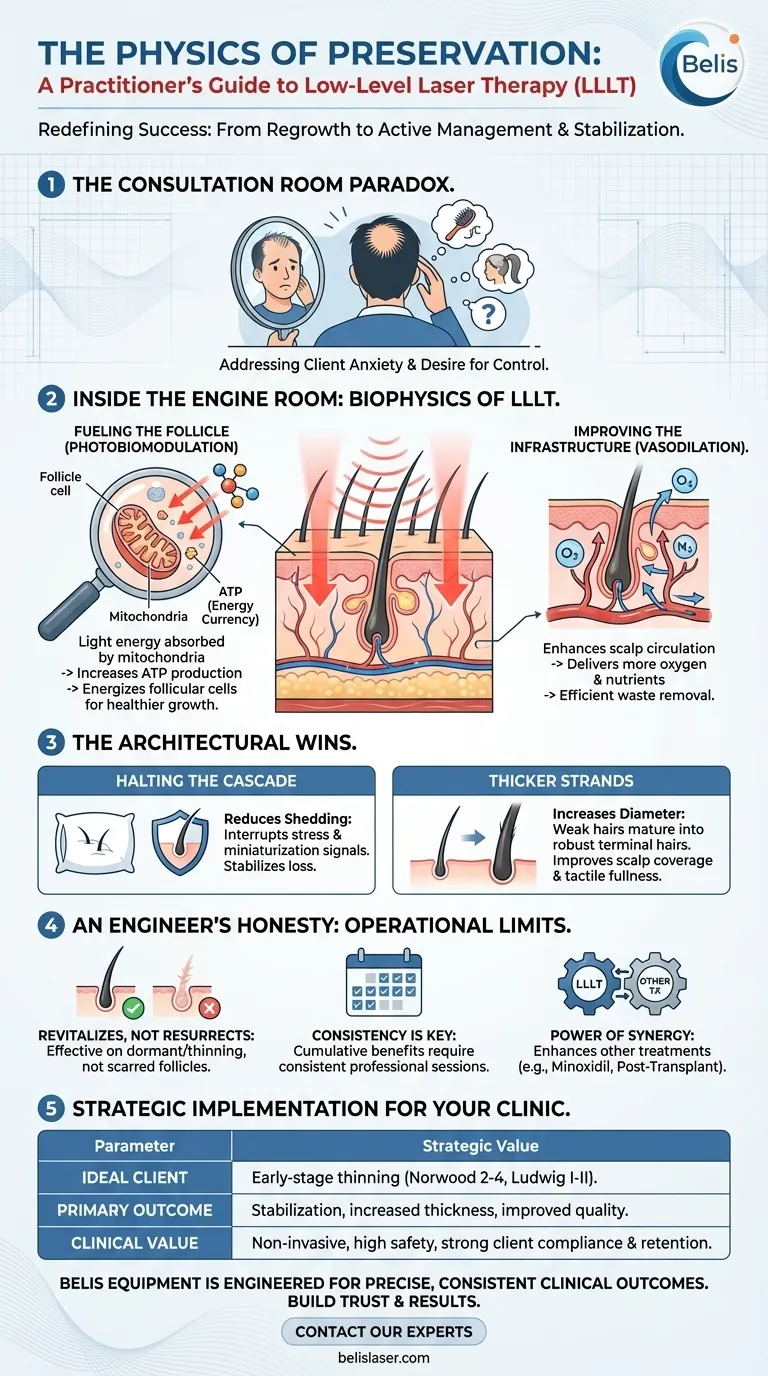 보존의 물리학: 저준위 레이저 요법 실무자를 위한 안내서 시각적 가이드