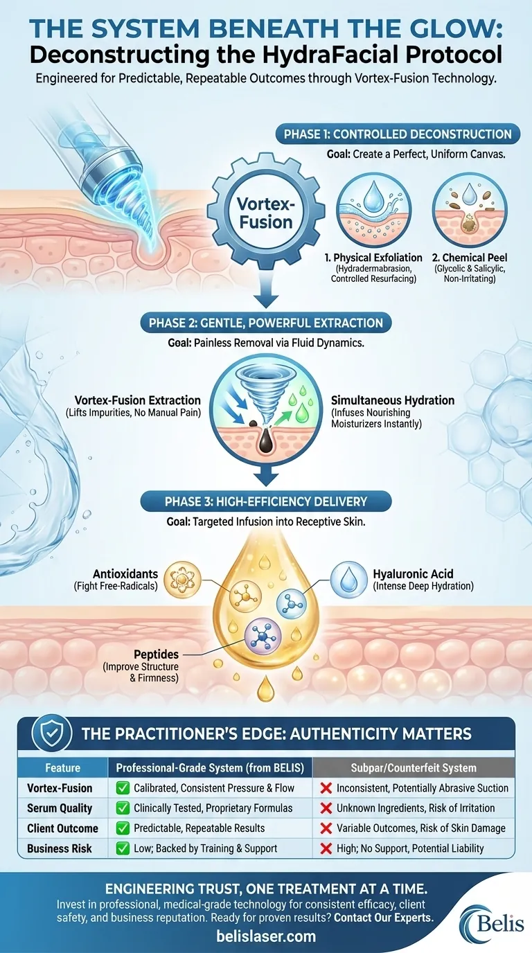 The System Beneath the Glow: Deconstructing the HydraFacial Protocol Visual Guide