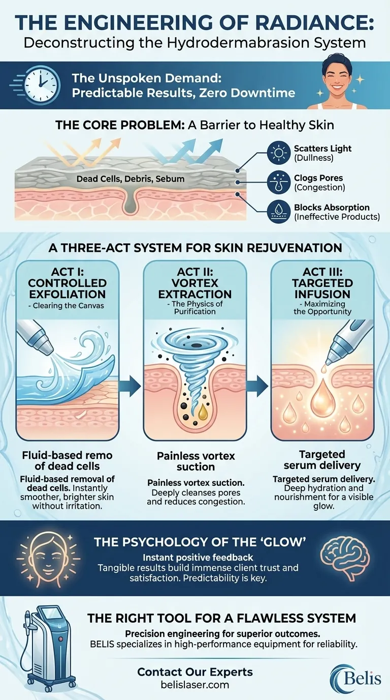 The Engineering of Radiance: Deconstructing the Hydrodermabrasion System Visual Guide