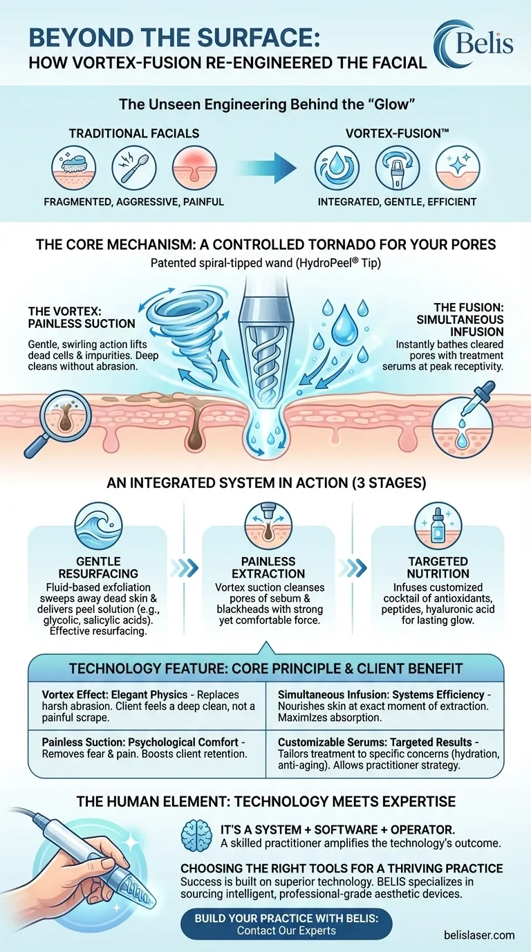 Mehr als nur die Oberfläche: Wie Vortex-Fusion die Gesichtsbehandlung neu erfunden hat Visuelle Anleitung