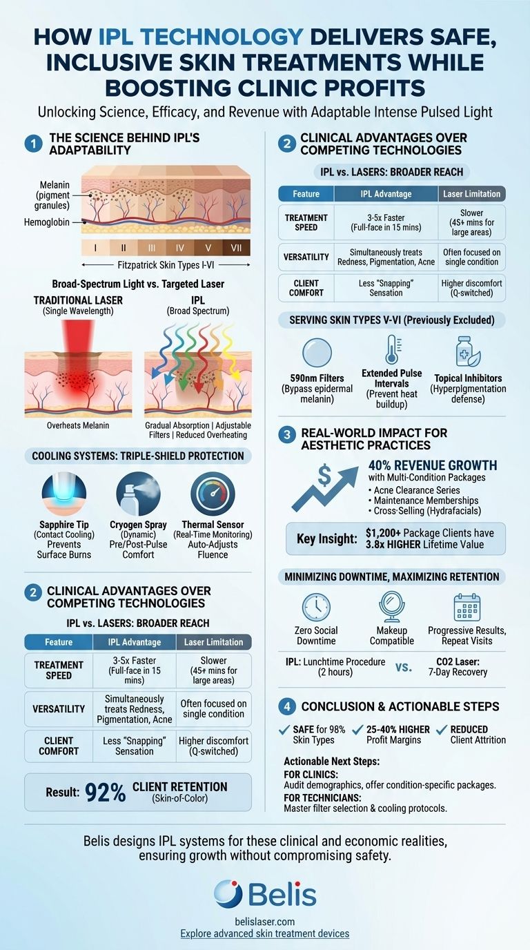 How IPL Technology Delivers Safe, Inclusive Skin Treatments While Boosting Clinic Profits Visual Guide