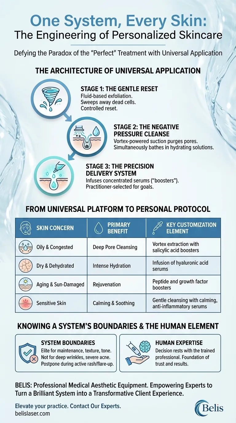 Одна система для любой кожи: Инженерия персонализированного ухода за кожей Визуальное руководство