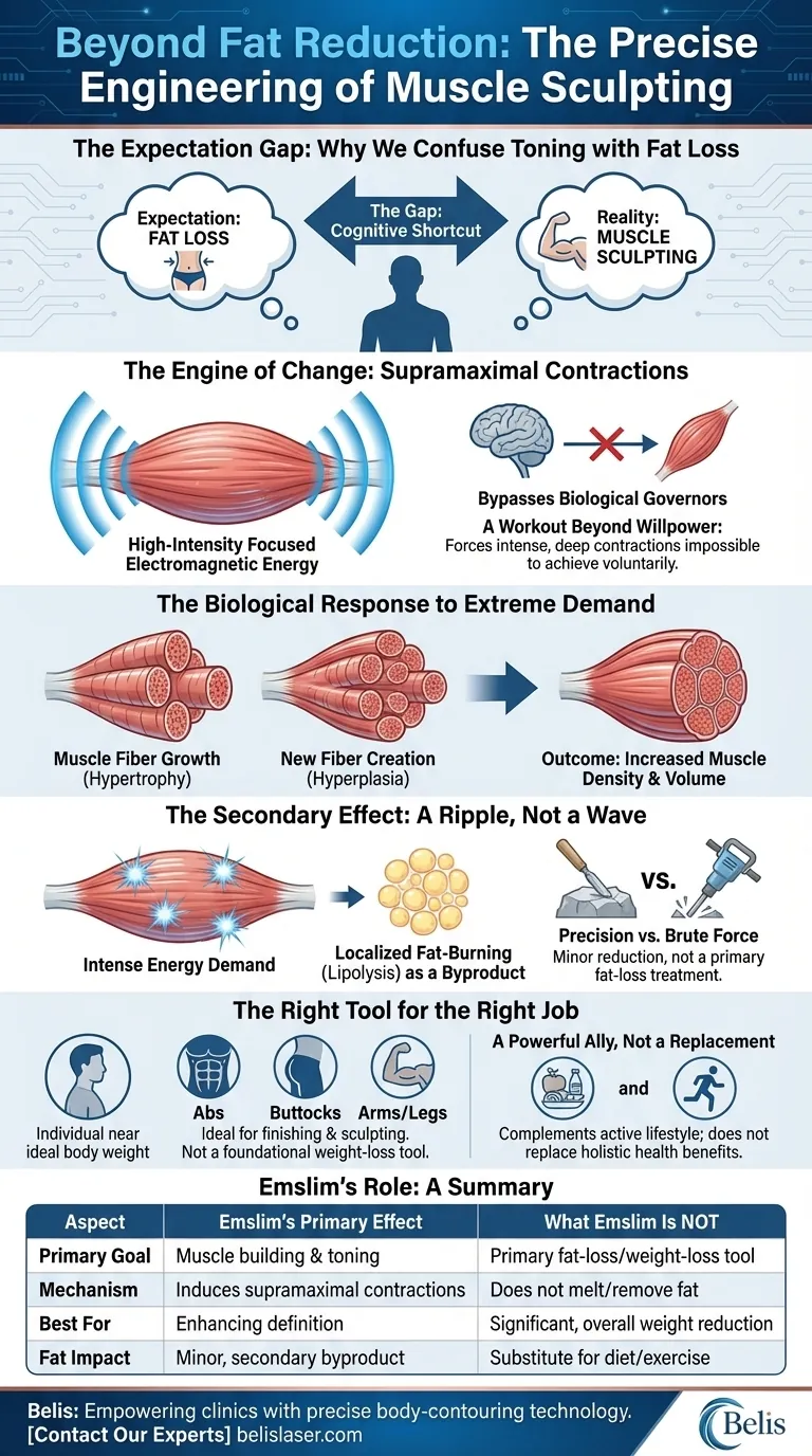 지방 감소를 넘어: 근육 조각의 정밀 엔지니어링 시각적 가이드