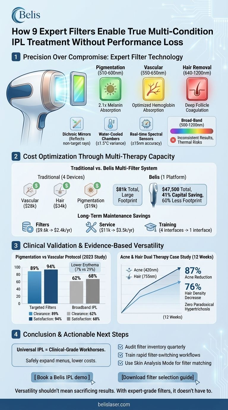 Wie 9 Expertenfilter echte IPL-Behandlungen mit mehreren Bedingungen ohne Leistungsverlust ermöglichen Visuelle Anleitung