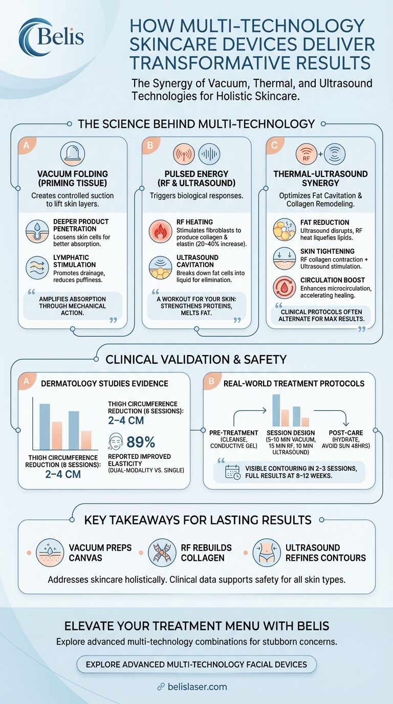 How Multi-Technology Skincare Devices Deliver Transformative Results Visual Guide