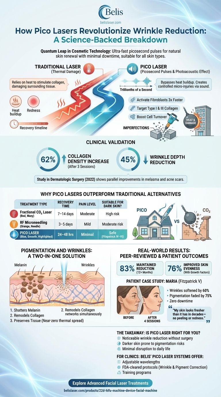 Wie Pico-Laser die Faltenreduktion revolutionieren: Eine wissenschaftlich fundierte Aufschlüsselung Visuelle Anleitung