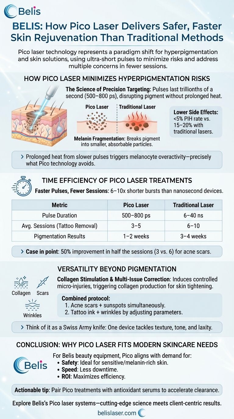 How Pico Laser Delivers Safer, Faster Skin Rejuvenation Than Traditional Methods Visual Guide
