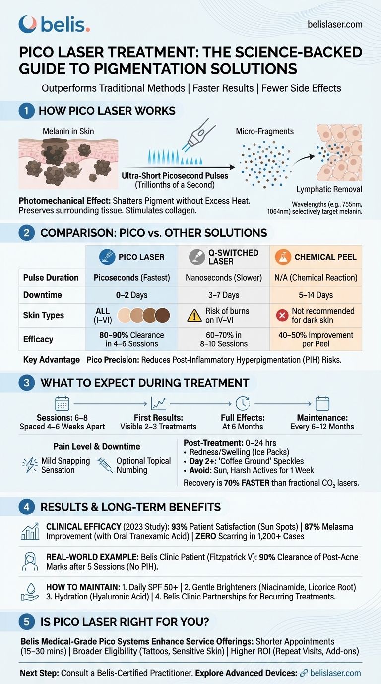 How Pico Laser Treatment Outperforms Other Pigmentation Solutions: A Science-Backed Guide Visual Guide
