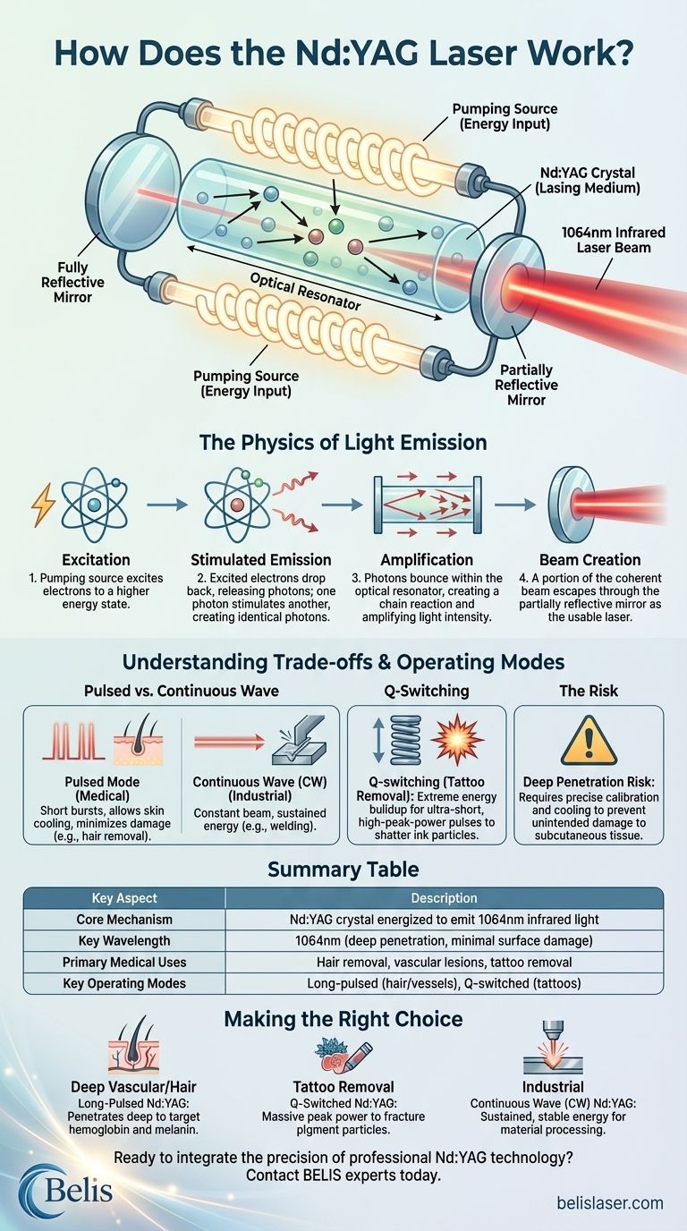 How does the Nd:YAG laser work? Unlocking Deep-Tissue Precision for Medical Aesthetics Visual Guide