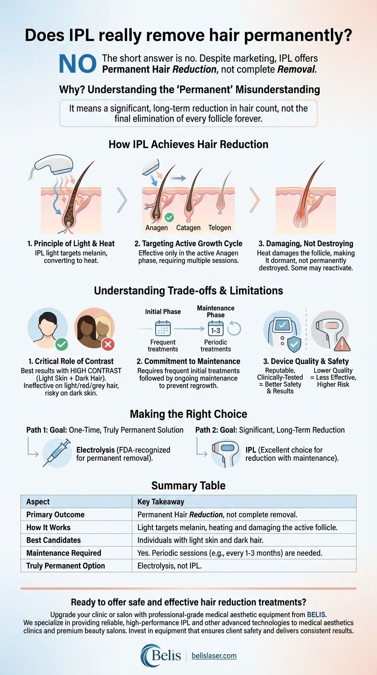 IPLは本当に永久的な脱毛を可能にするのでしょうか？持続的な減毛に関する真実を解き明かす ビジュアルガイド