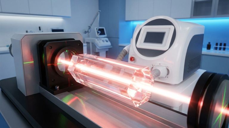 ما هي المادة الفعالة في ليزر Nd:YAG؟ كشف جوهر ليزر عالي الطاقة