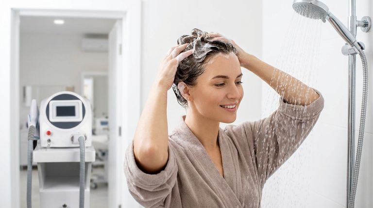 هل يمكنك غسل شعرك بعد ليزر ياج؟ نعم، استأنف روتينك بأمان فورًا.