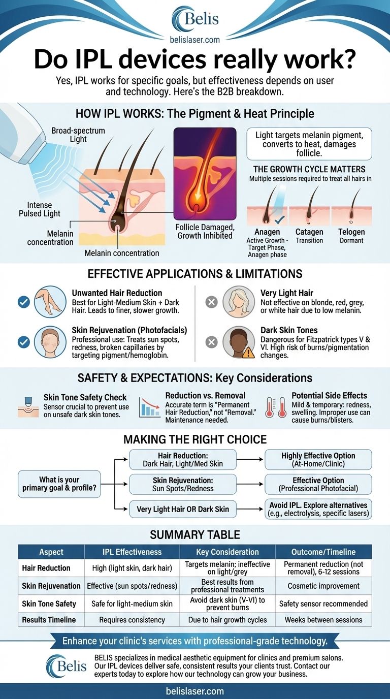 Os dispositivos IPL realmente funcionam? Um Guia para Tratamento Eficaz de Cabelo e Pele Guia Visual