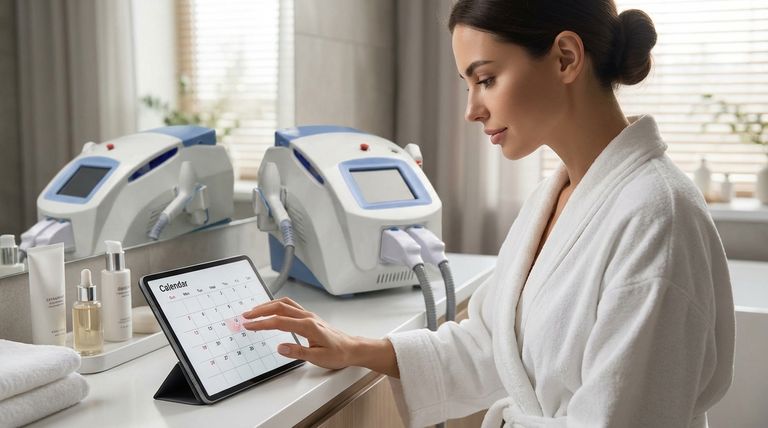 Quantas vezes por semana devo usar a minha máquina de depilação a laser? A verdade sobre o tempo para resultados ótimos