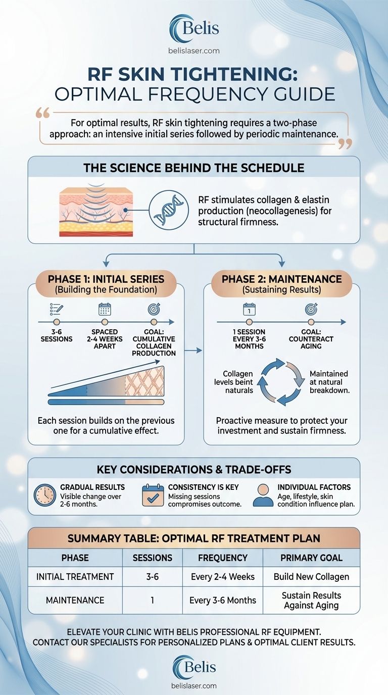 À quelle fréquence dois-je effectuer un raffermissement cutané par radiofréquence ? Un guide pour obtenir des résultats durables Guide Visuel