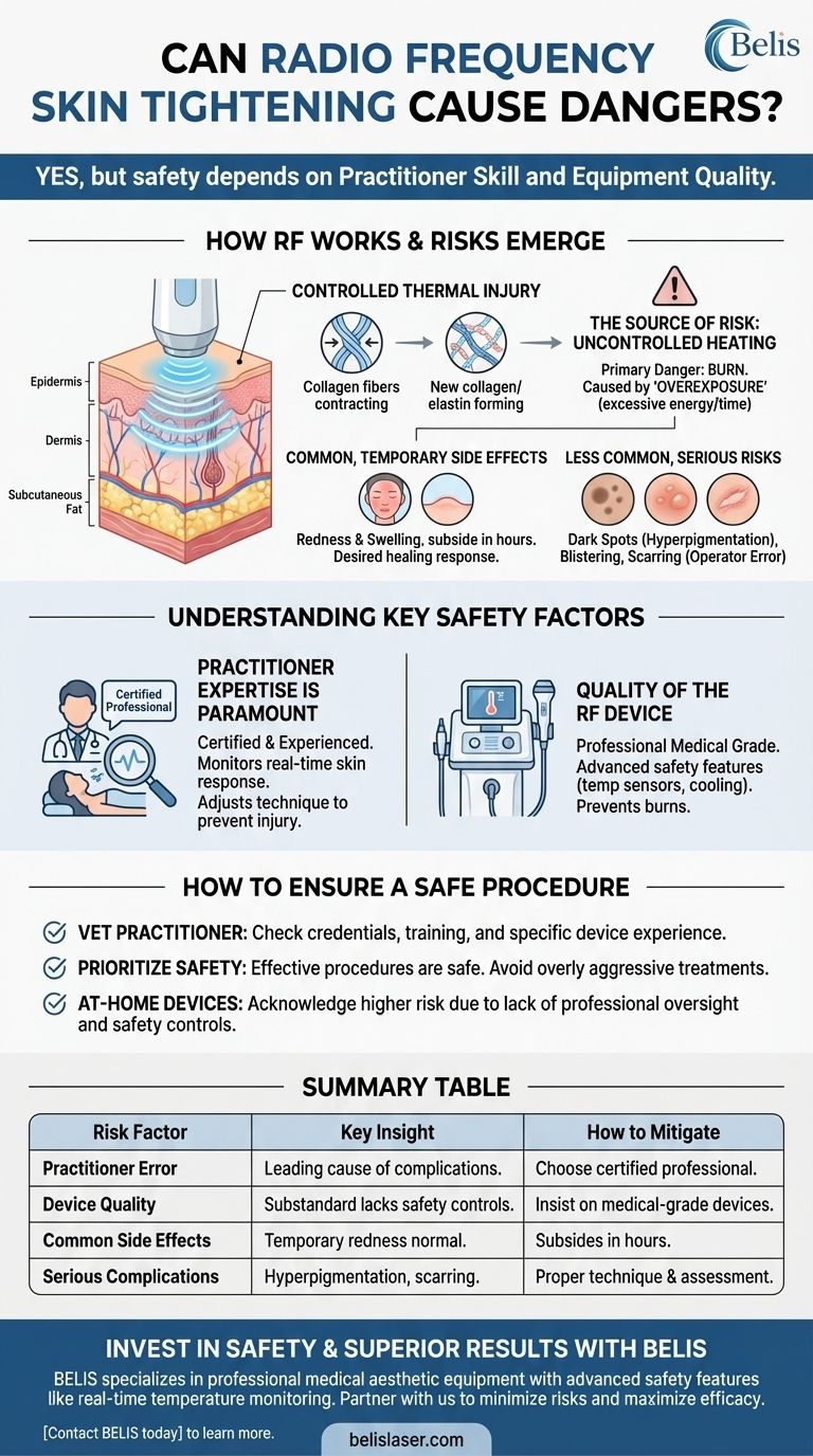 Может ли радиочастотное омоложение кожи вызывать опасность? Как минимизировать риски для достижения безопасных и эффективных результатов Визуальное руководство