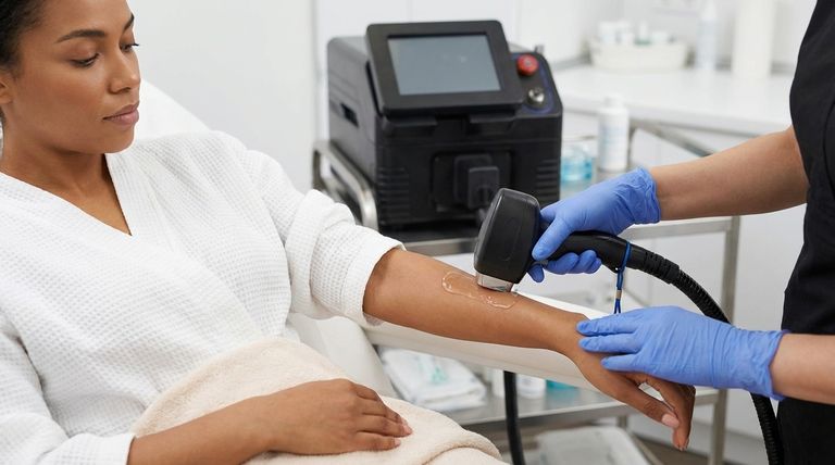 レーザー脱毛はすべての肌タイプに適していますか？はい、適切なレーザー技術があれば可能です。