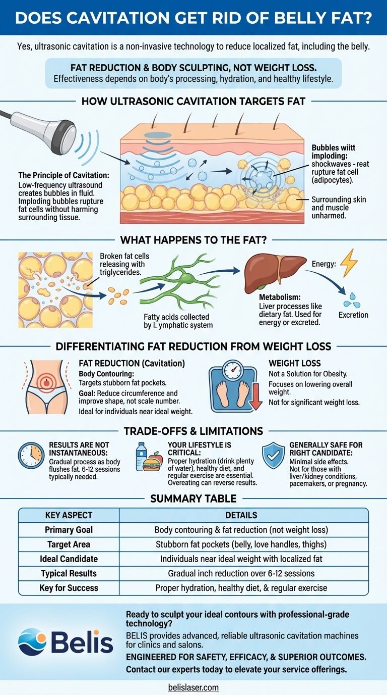 La cavitation élimine-t-elle la graisse abdominale ? Oui, voici comment elle fonctionne pour la sculpture corporelle Guide Visuel