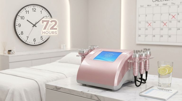 Con quale frequenza si dovrebbe eseguire la cavitazione a ultrasuoni? Padroneggiare la regola delle 72 ore per risultati ottimali