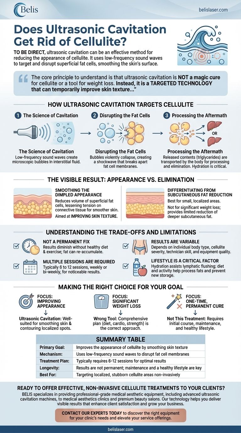 Entfernt Ultraschall-Kavitation Cellulite? Eine nicht-invasive Lösung für glattere Haut Visuelle Anleitung