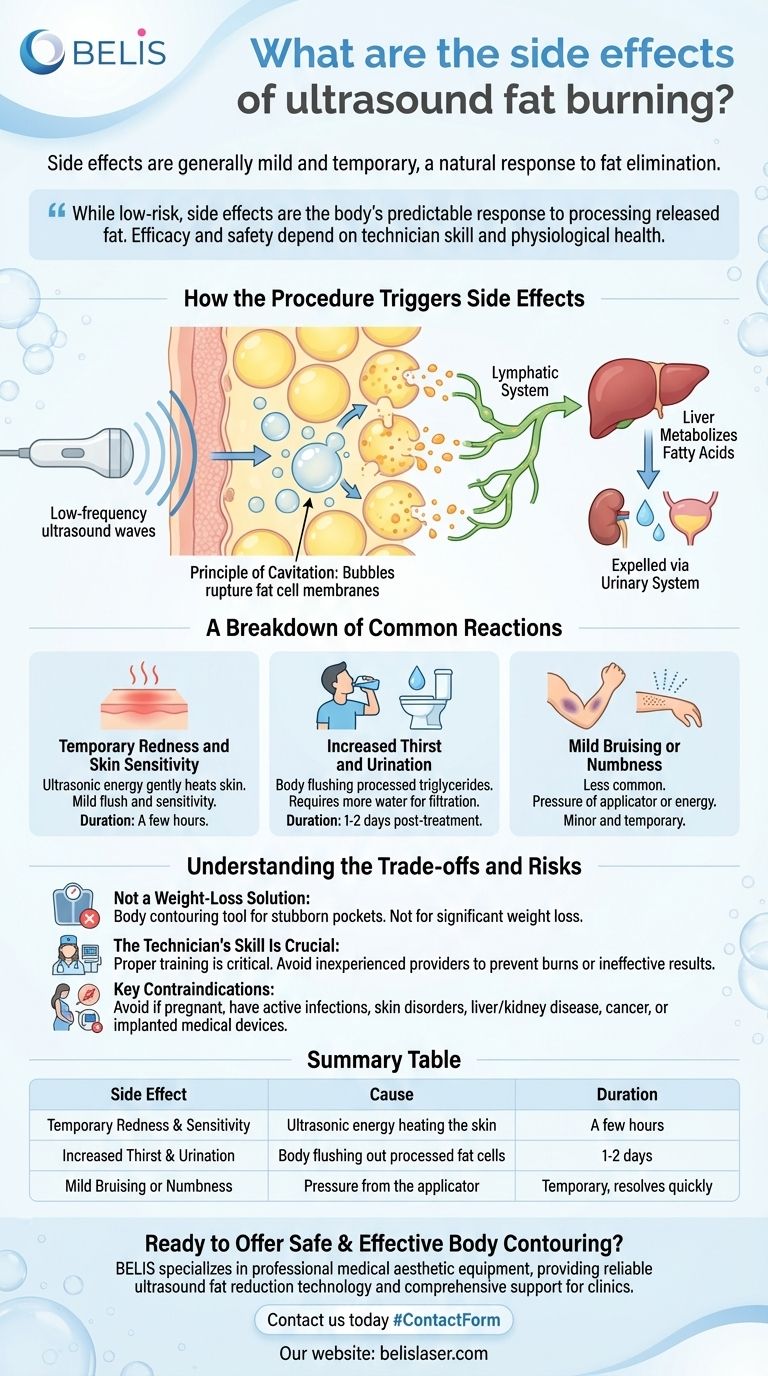 Quais são os efeitos colaterais da queima de gordura por ultrassom? Um guia para contorno corporal seguro Guia Visual