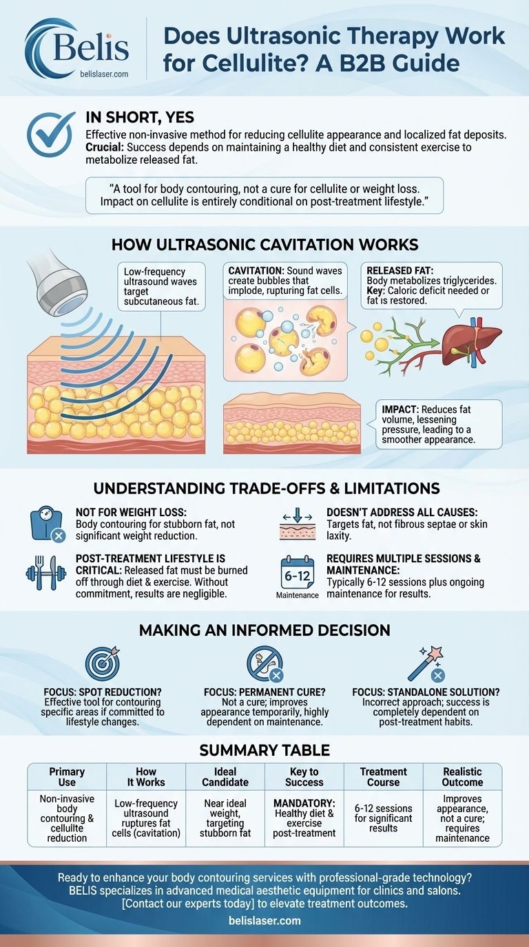La terapia a ultrasuoni funziona per la cellulite? Un percorso non invasivo per una pelle più liscia Guida Visiva