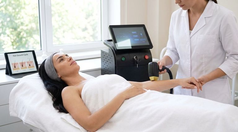 Сколько сеансов SHR необходимо? Достигните длительной гладкости с помощью 8-10 сеансов