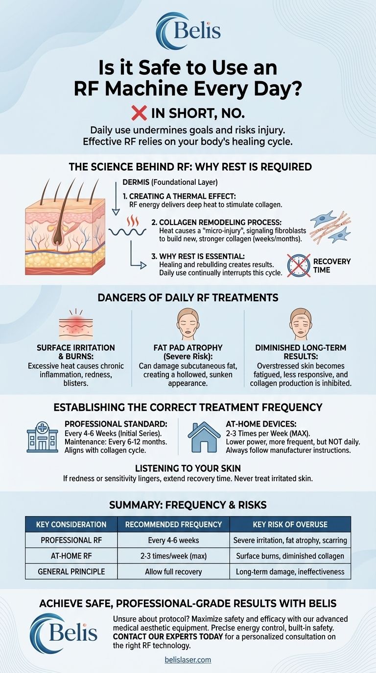 RFマシンを毎日使用しても安全ですか？使いすぎと肌へのダメージの真実 ビジュアルガイド