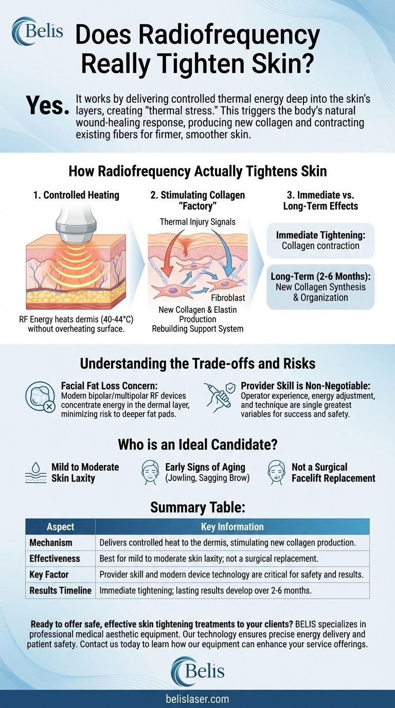 Does radio frequency really tighten skin? How It Works and What to Expect Visual Guide