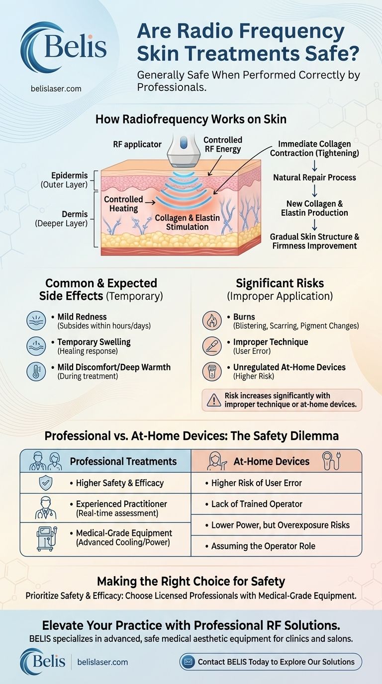 Sind Radiofrequenz-Hautbehandlungen sicher? Ein Leitfaden zur professionellen RF-Sicherheit & Ergebnissen Visuelle Anleitung