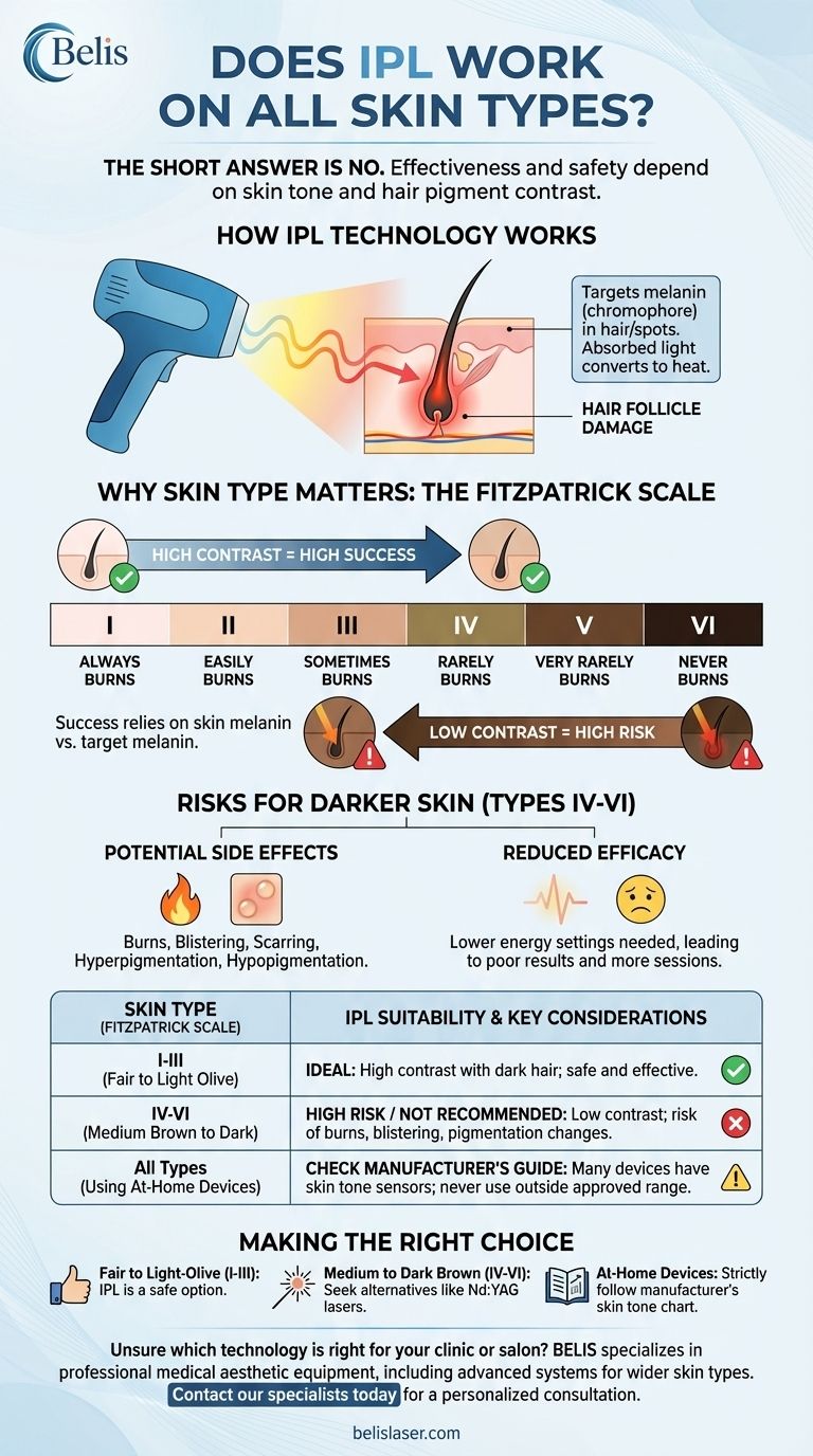 IPL은 모든 피부 타입에 효과가 있나요? 안전과 결과에 있어 피츠패트릭 척도의 중요한 역할 시각적 가이드