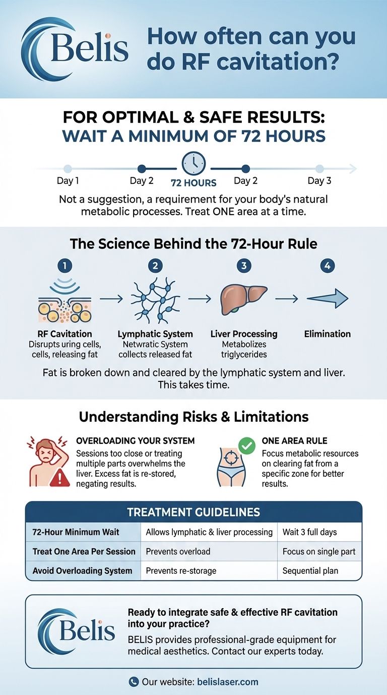 고주파 캐비테이션 시술은 얼마나 자주 받을 수 있나요? 안전하고 효과적인 시술 간격 가이드 시각적 가이드