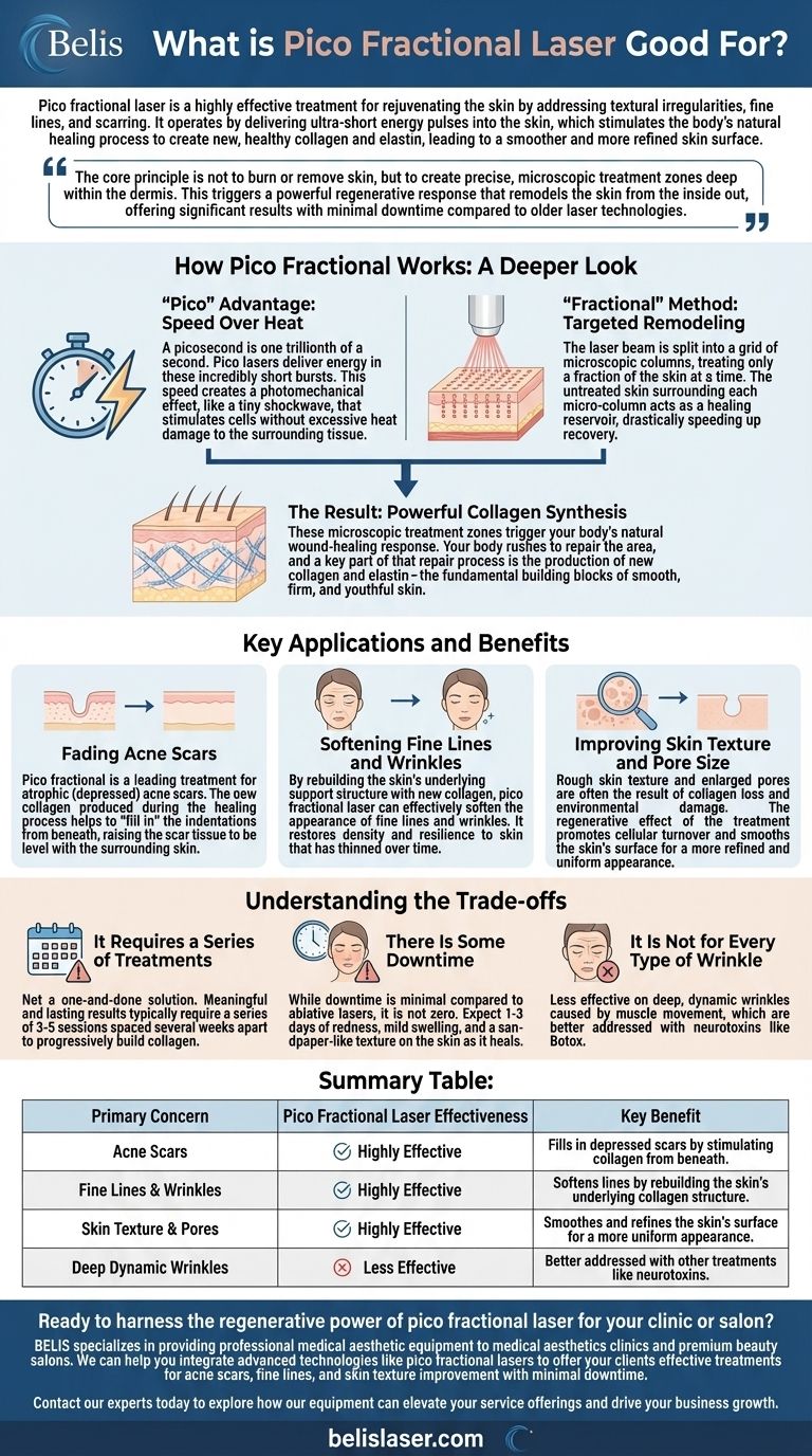 What is pico fractional laser good for? Rebuild Your Skin from Within Visual Guide
