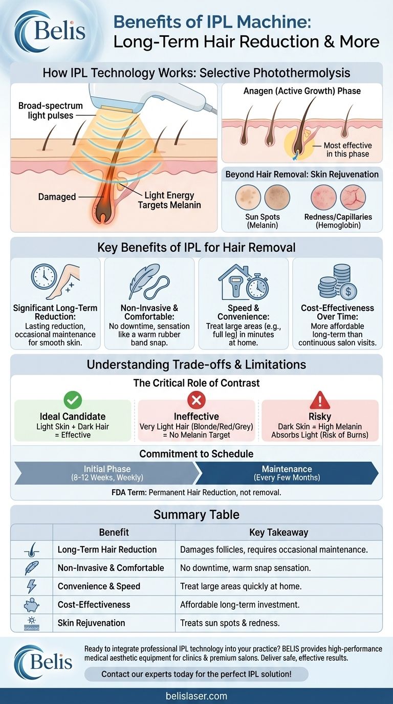 IPL 기기의 장점은 무엇인가요? 장기적인 제모 및 피부 재생 효과를 얻으세요 시각적 가이드