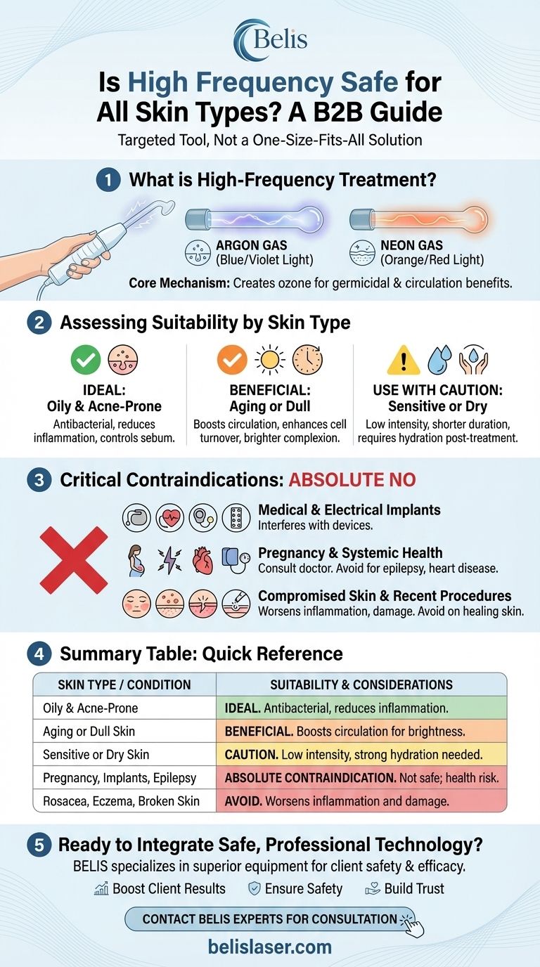 La haute fréquence est-elle sans danger pour tous les types de peau ? La vérité sur les risques et les avantages Guide Visuel