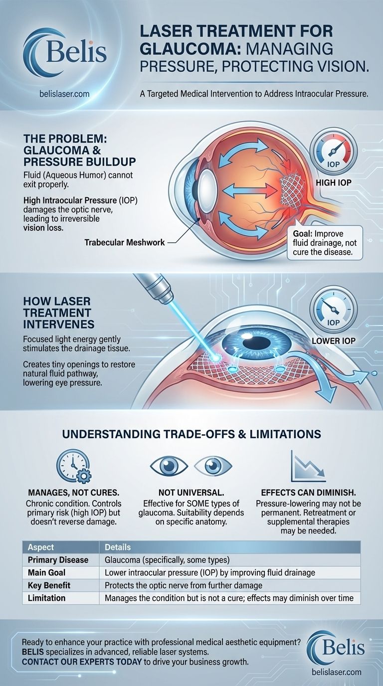 Welche Krankheit wird mit Laserbehandlung behandelt? Ein Schlüsselverfahren zur Behandlung von Glaukom Visuelle Anleitung