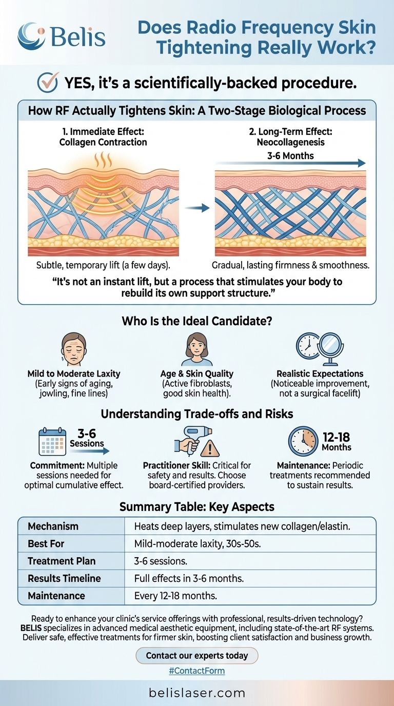 高周波（RF）による肌の引き締めは本当に効果があるのでしょうか？自然なコラーゲン生成を促進する結果を解き放つ ビジュアルガイド
