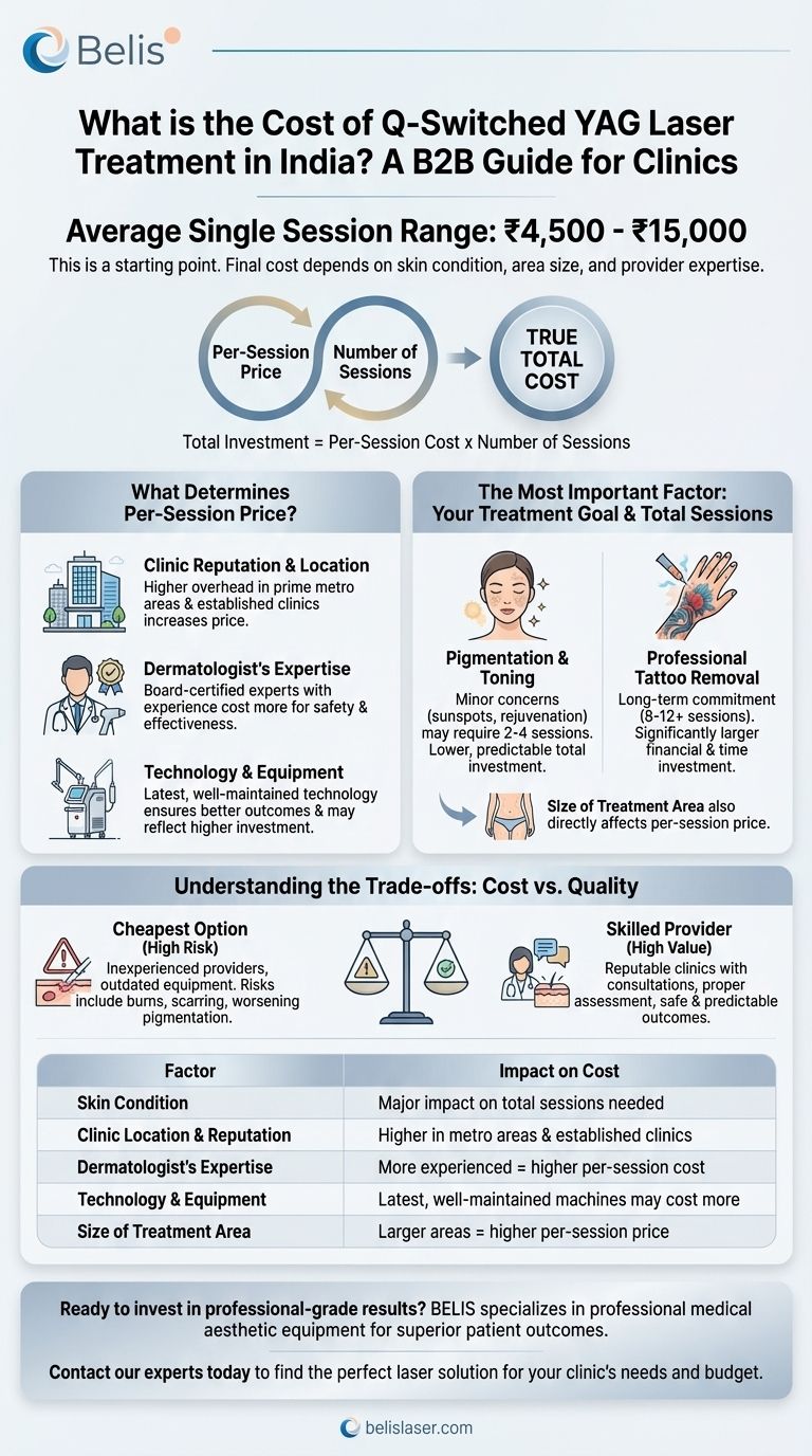Qual é o custo do laser YAG Q-Switched? Um guia completo sobre preços e fatores Guia Visual