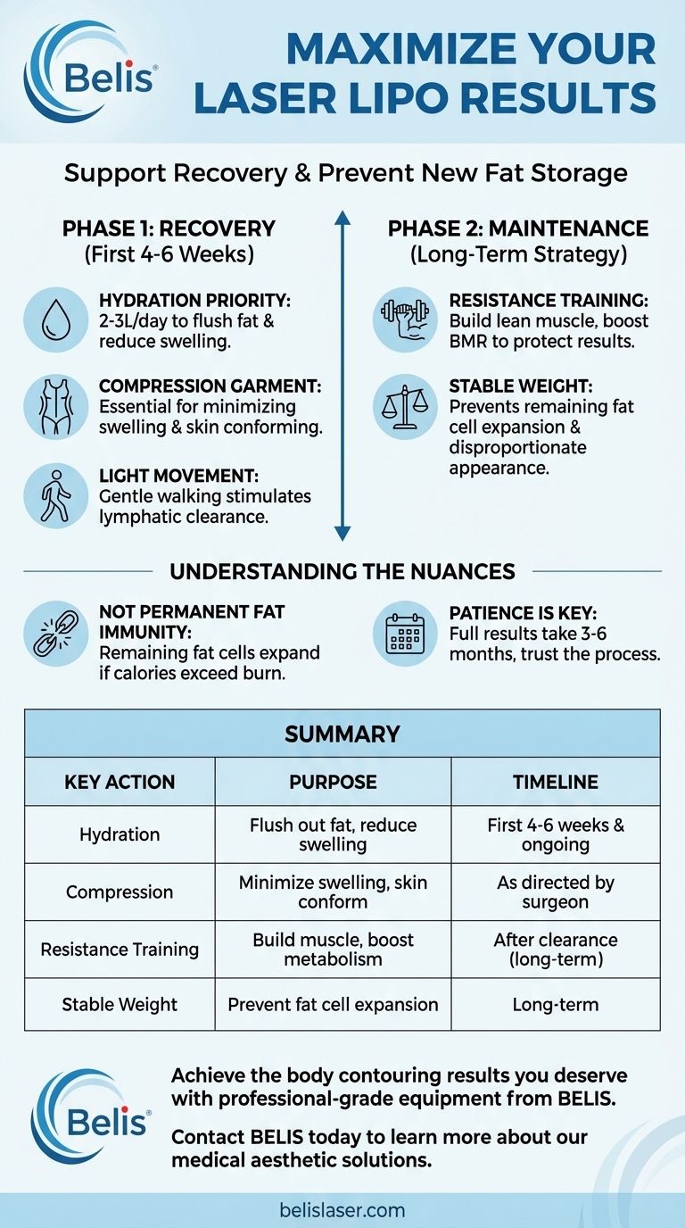レーザーリポの効果を最大化するには？長期的な成功のためのガイド ビジュアルガイド