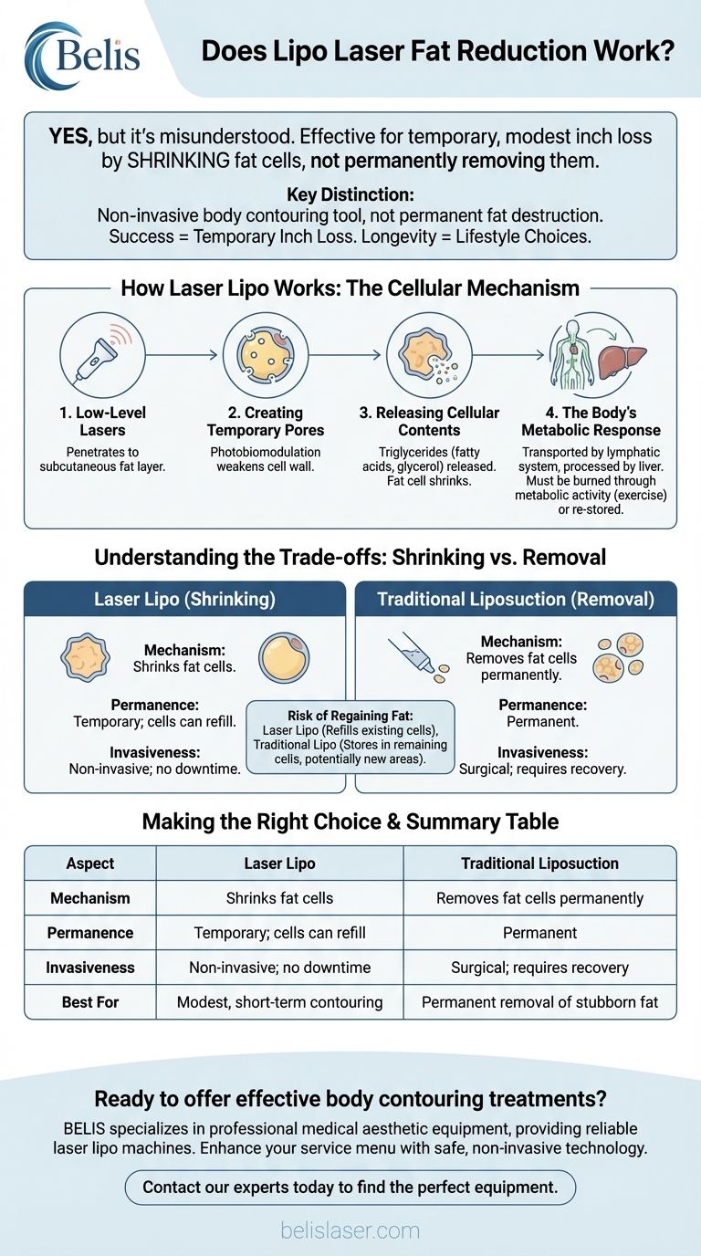 Does lipo laser fat reduction work? A Realistic Look at Non-Invasive Body Contouring Visual Guide