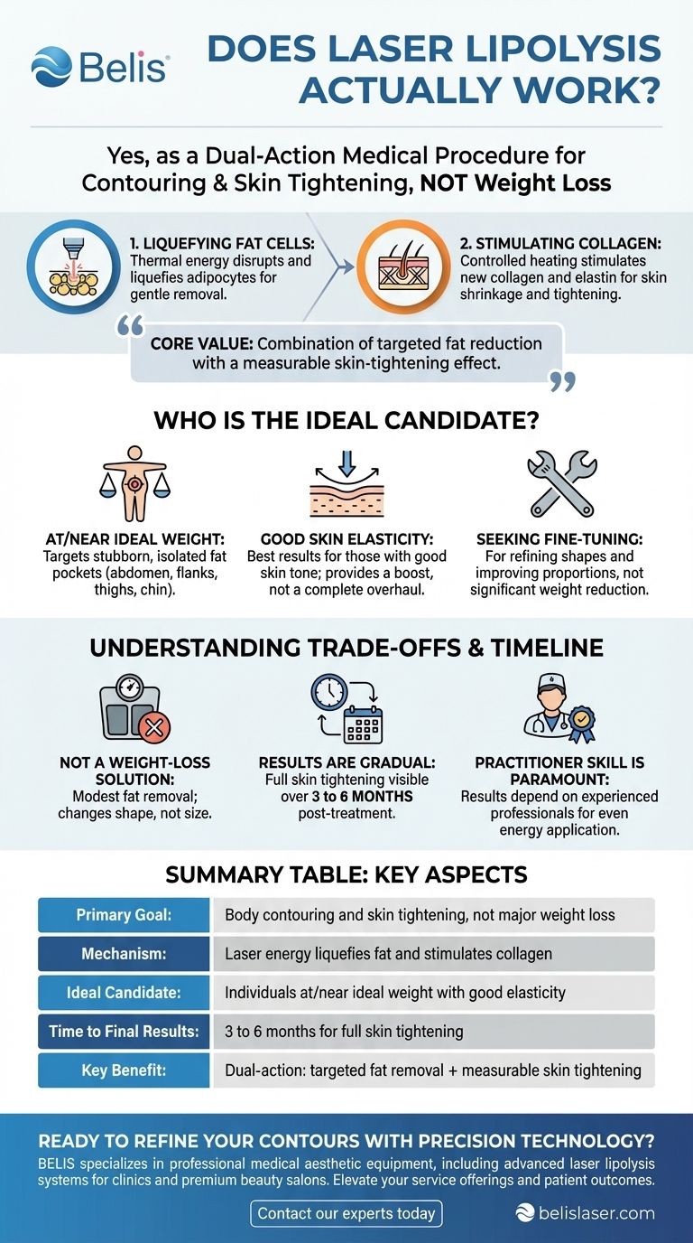 レーザー脂肪融解術は本当に効果がありますか？引き締まった肌でボディラインを整える ビジュアルガイド