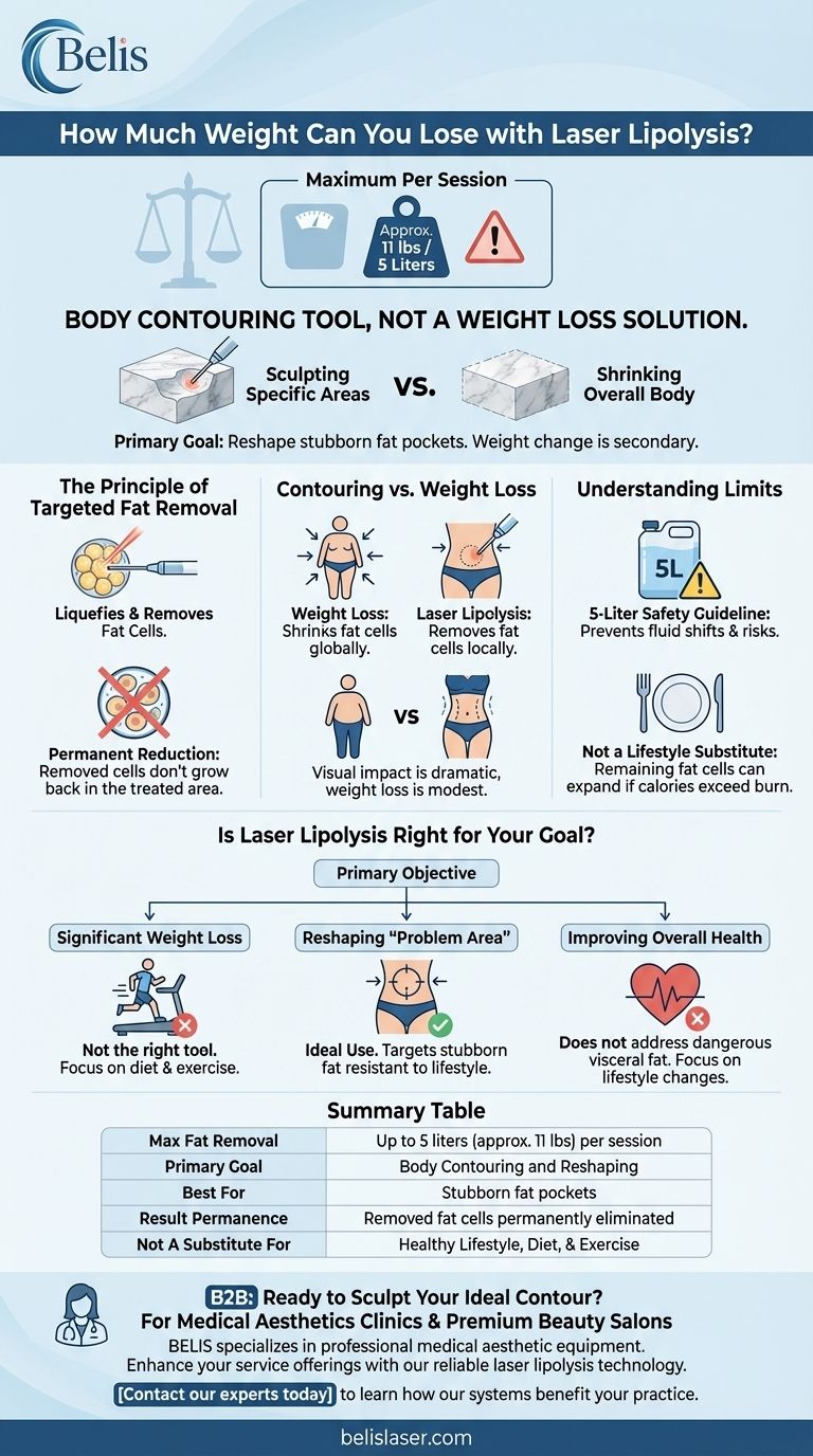 Combien de poids pouvez-vous perdre avec la lipolyse laser ? La vérité sur le remodelage corporel Guide Visuel