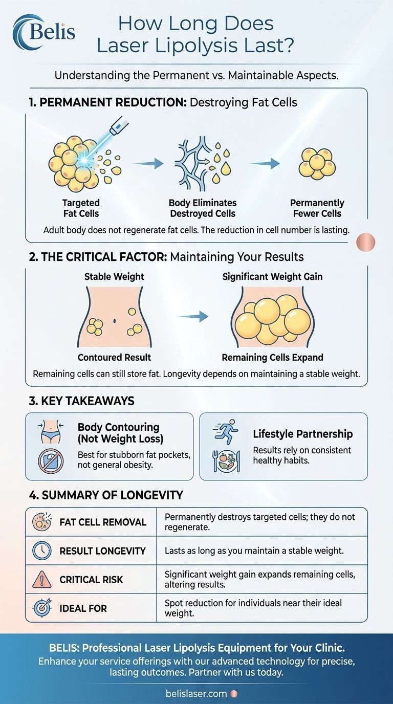 Quanto tempo dura a lipólise a laser? Alcance a Redução Permanente das Células de Gordura Guia Visual
