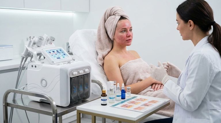 ¿Cuáles son los aspectos negativos del HydraFacial? Riesgos potenciales para pieles sensibles y propensas al acné