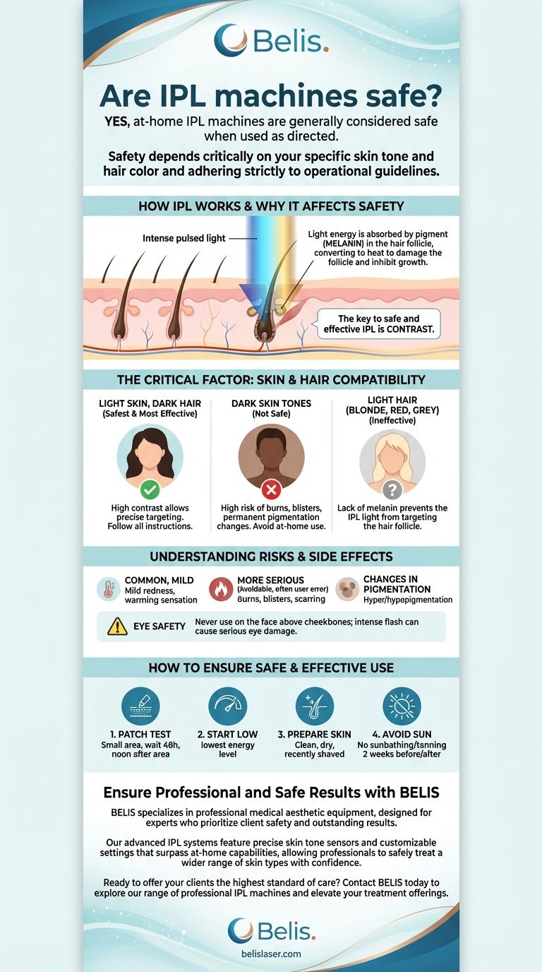 IPL脱毛器は安全ですか？安全な家庭用使用のための肌のトーンの互換性を理解する ビジュアルガイド