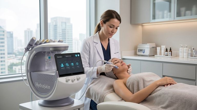 하이드라페이셜 기기는 누가 작동할 수 있나요? 면허를 소지한 전문가에게 시술을 받으세요