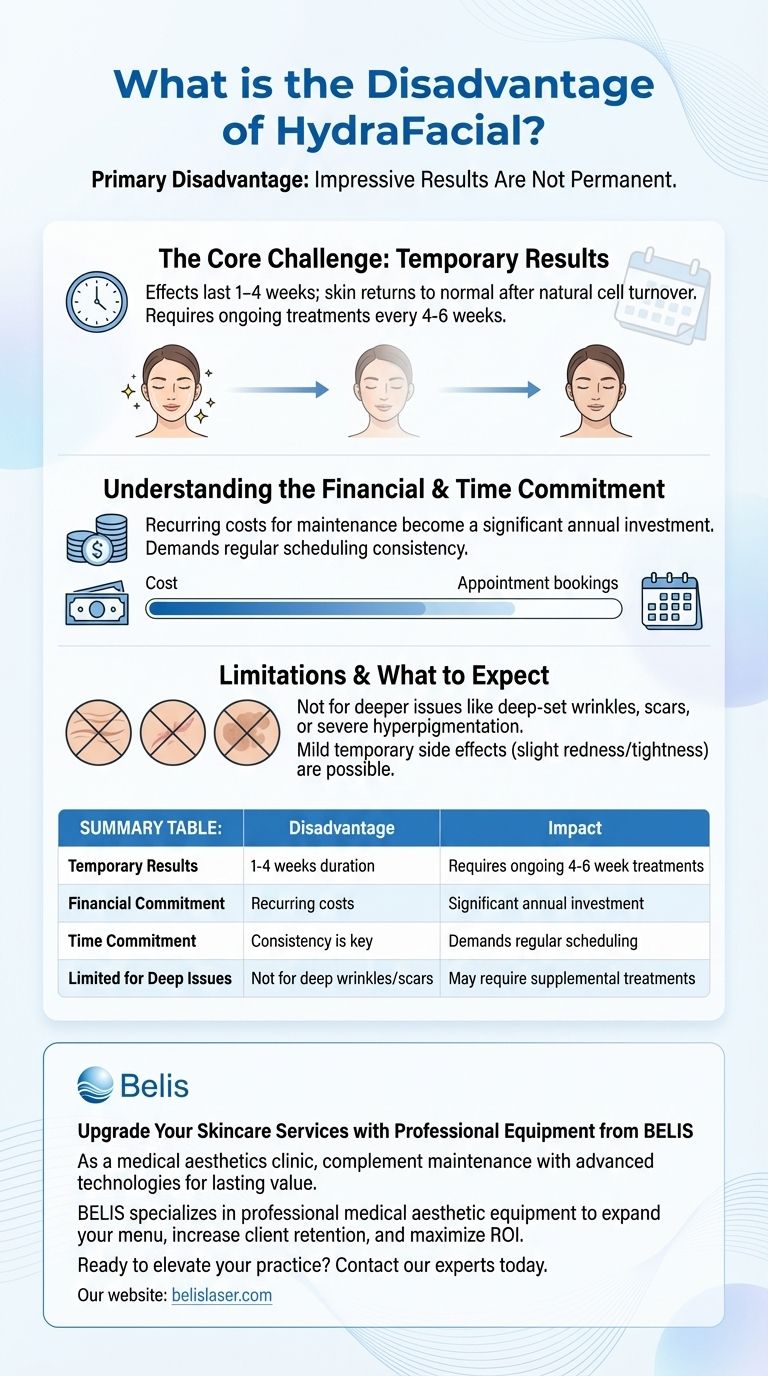 В чем недостаток HydraFacial? Почему результаты временны Визуальное руководство