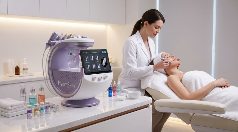 ハイドラフェイシャルマシンは何をするのですか?ダウンタイムなしで輝く肌を手に入れる