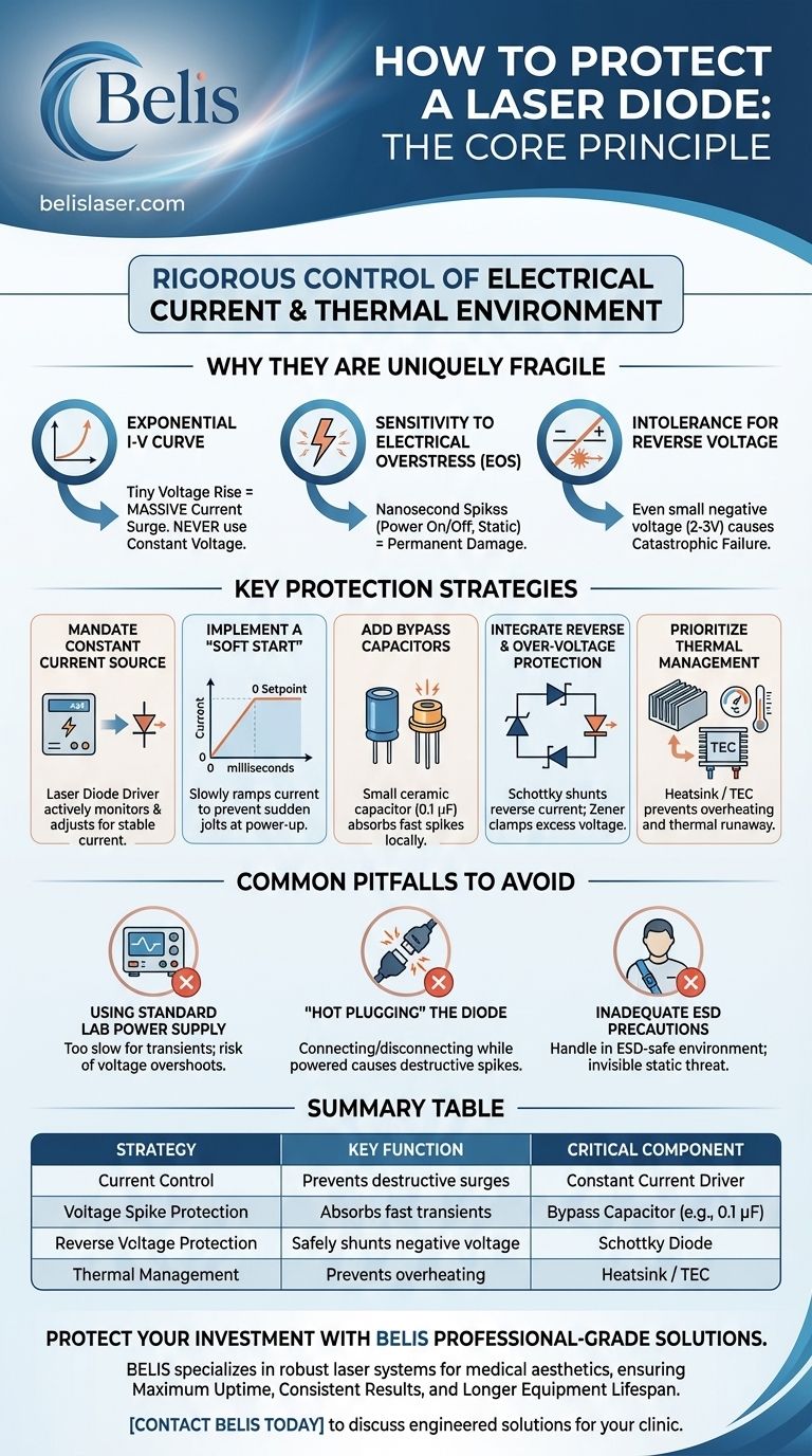 ¿Cómo se protege un diodo láser? Estrategias esenciales para prevenir daños Guía Visual