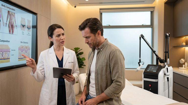 レーザー脂肪吸引を受けるべきでない人は?このガイドで不満の残る結果を避けましょう